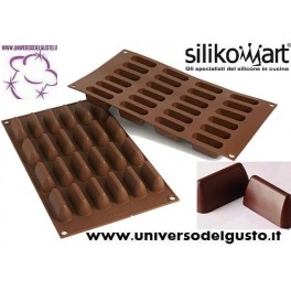 STAMPO CIOCCOLATINI IN SILICONE 24 GIANDUIOTTI - CHOCOGIANDUIA della linea Easy Choc di SILIKOMART