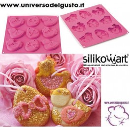 KIT WHOOPIES TAPPETINO + 24 SAC'A POCHE - WONDER CAKE SILIKOMART