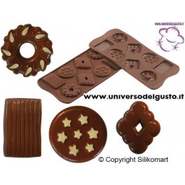 KIT WHOOPIES TAPPETINO + 24 SAC'A POCHE - WONDER CAKE SILIKOMART