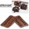 STAMPO CIOCCOLATINI IN SILICONE CHRISTMAS NATALE (12 figure 34x34 e h.18,5 mm) della linea Easy Choc di SILIKOMART