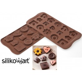 KIT WHOOPIES TAPPETINO + 24 SAC'A POCHE - WONDER CAKE SILIKOMART