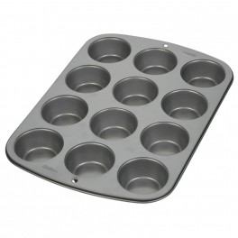 PIASTRA ANTIADERENTE WILTON 12 MUFFIN cm.5