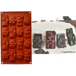 Stampo cioccolatini-Choco Crown-Silikomart