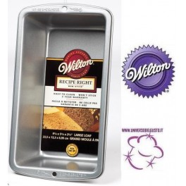 STAMPO PLUMCAKE GRANDE WILTON ANTIADERENTE 24X13X7